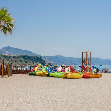 Ferienwohnung Burriana Playa Ibnsadi Nerja Exterior foto