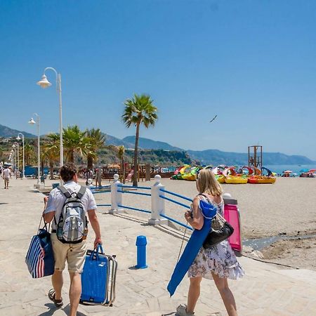 Ferienwohnung Burriana Playa Ibnsadi Nerja Exterior foto