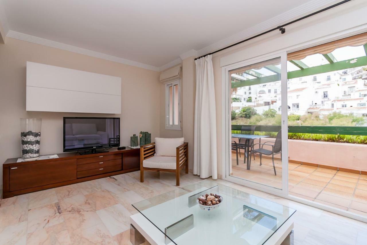 Ferienwohnung Burriana Playa Ibnsadi Nerja Exterior foto