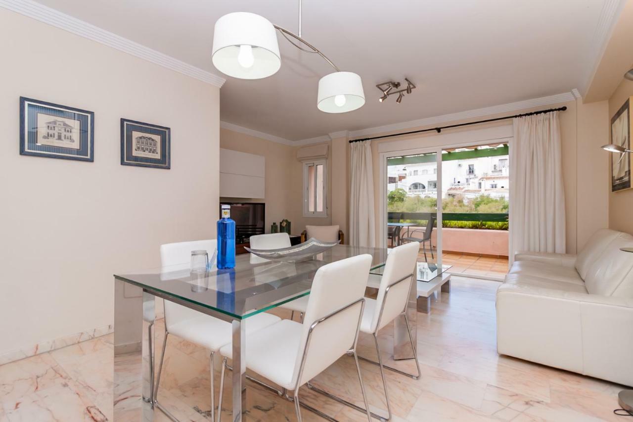 Ferienwohnung Burriana Playa Ibnsadi Nerja Exterior foto