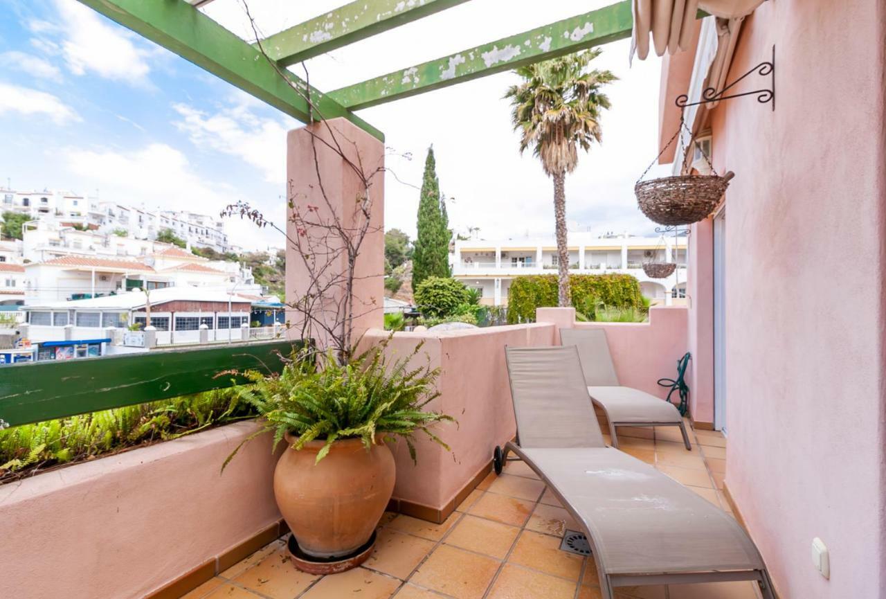 Ferienwohnung Burriana Playa Ibnsadi Nerja Exterior foto
